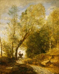 Skogen i Coubron, 1872.