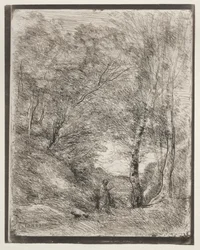 The Gardens of Horace, originalavtryck 1855, tryckt 1921.