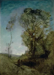 Den italienska villan bakom tallarna, 1855-65