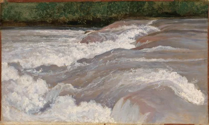 The Velino Above the Cascade of Terni, 1826.