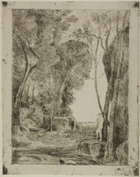The Young Shepherd, första tallriken