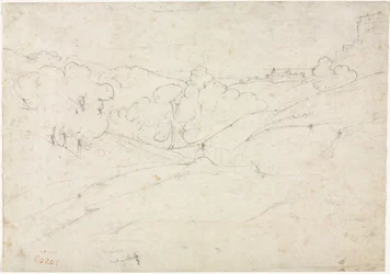 Utsikt över Marino recto, 1827.