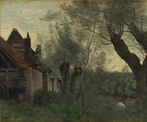Pilar och bondgård i Sainte-Catherine-lès-Arras, 1871