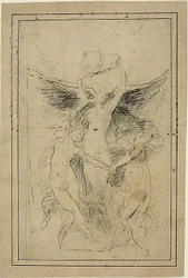 Fem dansande kvinnofigurer