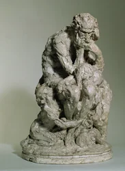 Ugolino och hans söner (gips) (se även 197136 och 234151)