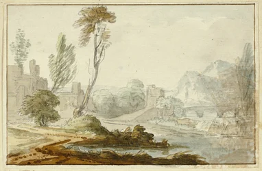 Idylliskt landskap