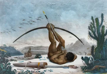 Caboclo av Jean-Baptiste Debret 1834