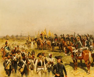 Napoleon befaller en utsikt över fångarna, 1883