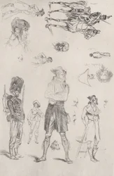 Skissblad Skissblad, 1868.