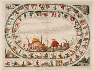 Kosackspel, 1815