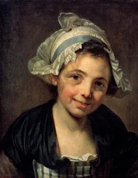 Girl in a Bonnet, 1760-tal