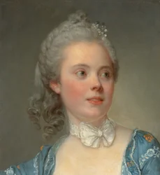 Porträtt av en dam, ca 1765