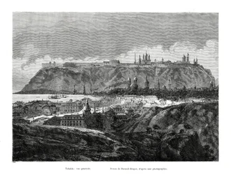 Tobolsk, Sibirien, Ryssland, 1886