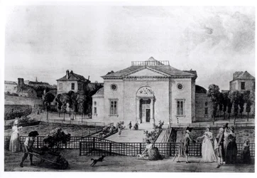 Den stora amfiteatern i Jardin des Plantes i Paris, 1794, från 