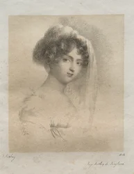 Fru Horace Vernet, 1818.