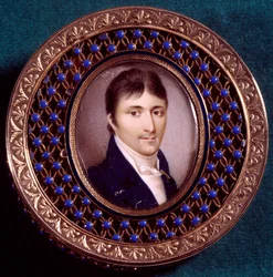 Porträtt av Lucien Bonaparte (1775-1840) Målning av Jean Baptiste Isabey (1767-1855)