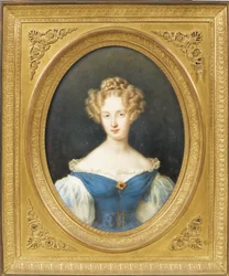 Prinsessan Louise av Orléans 1812-1850, senare drottning gemål av belgarna, 1830