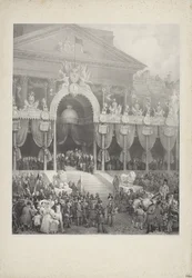 Leopold I:s installation som belgarnas kung, 1831