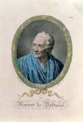 Francois Marie Arouet de Voltaire (1694-1778) graverad av James Heath (1757-1834)