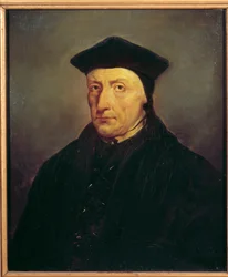 Porträtt av Guillaume Bude (Budee) (Budaeus) (1467-1540), fransk humanist. Jean Baptiste Mauzaisse (1784 - 1844)