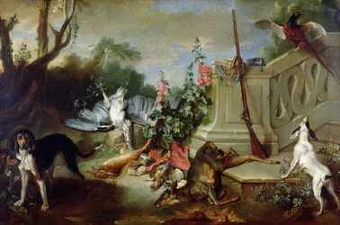 Återkomsten från jakten, 1732