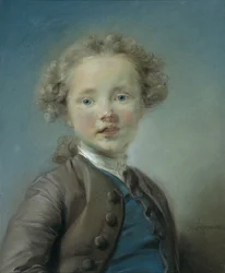 Porträtt av Jean-Baptiste Antoine Le Moyne, 1747