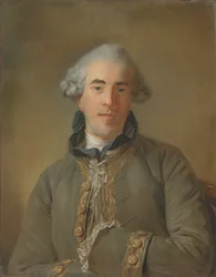 Porträtt av Théophile Van Robais