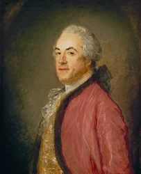 Porträtt av en man, ca 176163