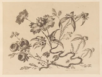 Blomma köpt, från "Collection of Different Fantasy Flowers in Chinese Taste"