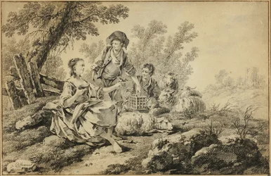 Pastoral scen