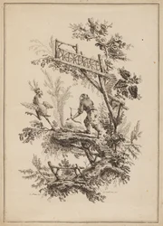 Tavla 12, från "Suite of Twelve Fishermen and Hunters"