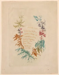 Titelsida för "New Suite of Ideal Flower Notebooks" nr 2
