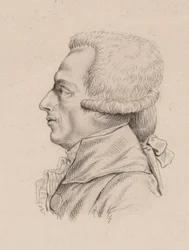 Porträtt av violinisten och kompositören Niccolò Mestrino 1748-1789.