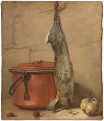 Kanin och kopparkruka c.1739-40