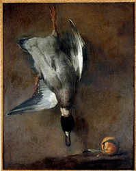 Den döda ankan, 1700-talet, Gien, Musée de la Chasse