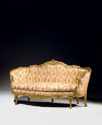 Louis XV soffa, 1717