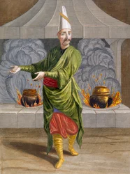 Beulouk-Bachi, chefskock för sultanen, ca 1708
