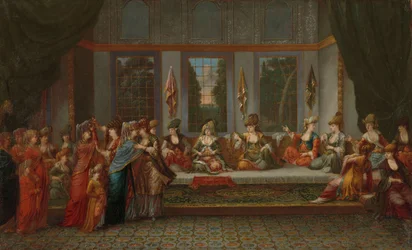Grekiskt bröllop, ca 1720-37