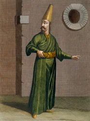 Lulufli-Baltadgi, plansch 10 ur "Samling med hundra tryck föreställande Levantens olika nationer" av Charles de Ferriol, graverad av Gérard Scotin (1671-1716), 1707-08