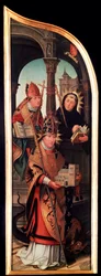 Bebådelsen, Triptyk, sidopanel, 1517.