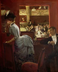 The Bathtub, at the Variety Theatre The Theatre Box at the Variety, 1883.