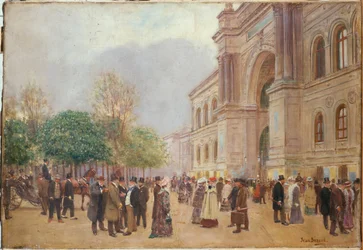 Lämnar salongen, Palais de l