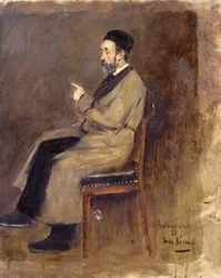 Porträtt av J. J. Weiss (1827-1891)