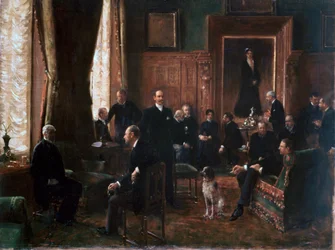 Grevinnan Potockas salong, 1887