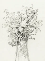 Blommor i en vas