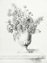 Blommor i en vas