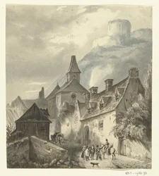 Utsikt över la Roche-Guyon