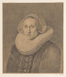 Porträtt av Cornelia Pronck