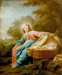 Vila på flykten till Egypten, 1756
