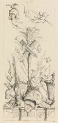 Troféer nyligen uppfunna av J.B. Toro., 1716., 1716.
